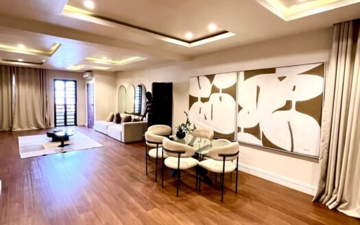 3 BEDROOM FULLY FURNISHED APARTMENT WITH BQ